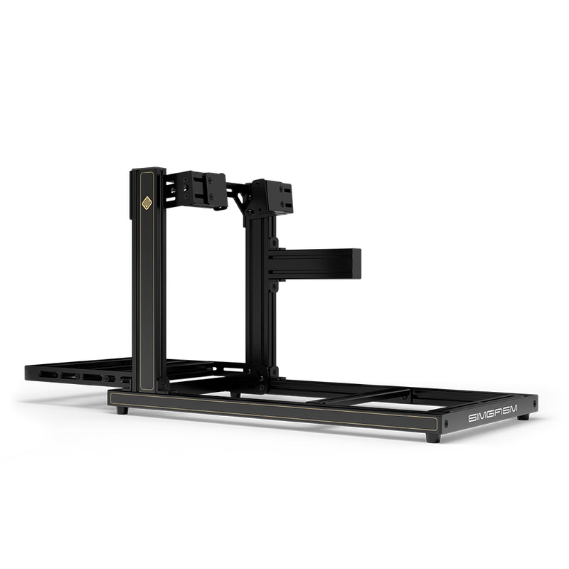 Cabina de aluminio de simulación de carreras Hobby Blue | SIMGASM