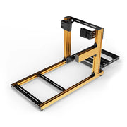 Aluminum Sim Racing Cockpit Hobby Orange | SIMGASM