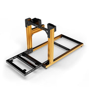 Aluminum Sim Racing Cockpit Hobby Orange | SIMGASM - Fanatec Side Mount