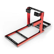 Aluminium Sim Racing Cockpit Hobby Rood | SIMGASM