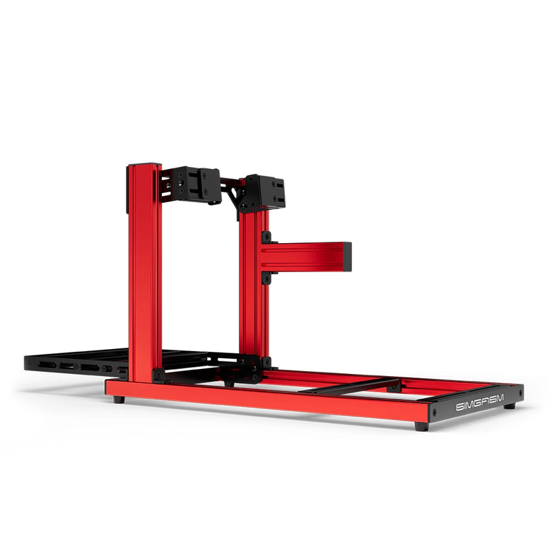 Aluminium Sim Racing Cockpit Hobby Rood | SIMGASM