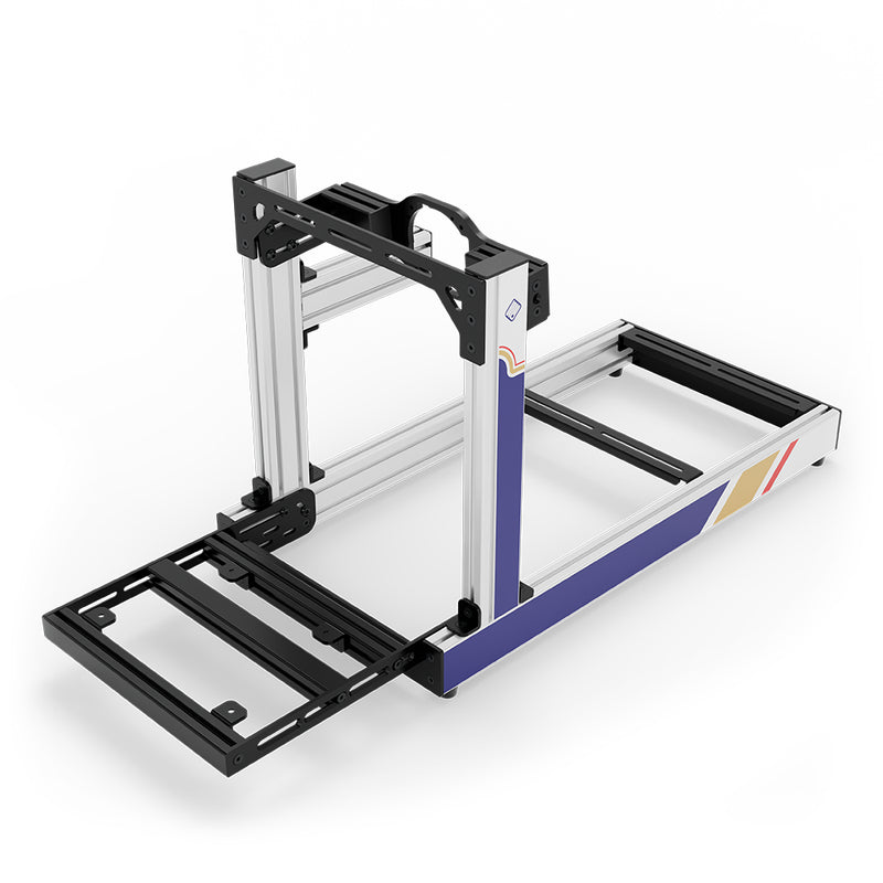 Aluminium Sim Racing Cockpit Club Groen | SIMGASM