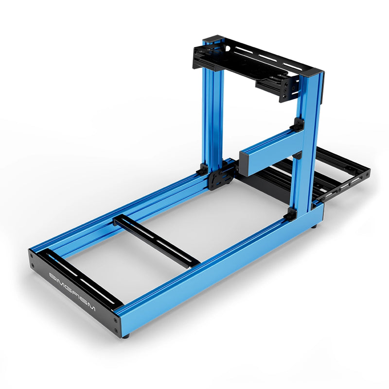 Aluminium Sim Racing Cockpit Club Blauw | SIMGASM