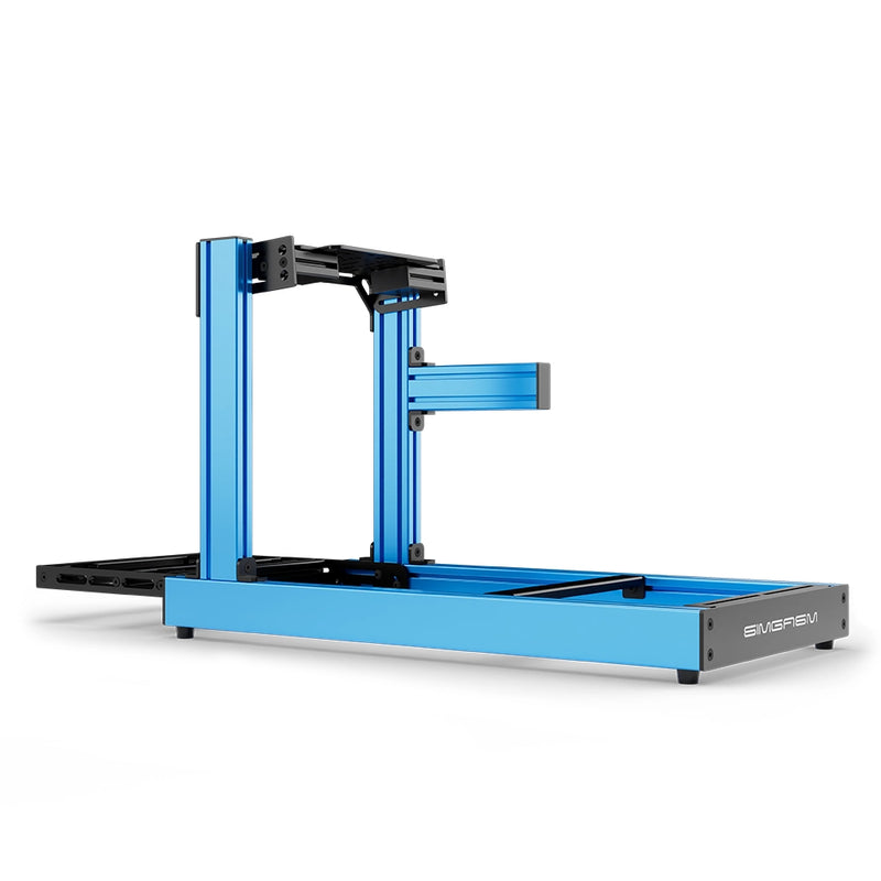Aluminium Sim Racing Cockpit Club Blauw | SIMGASM