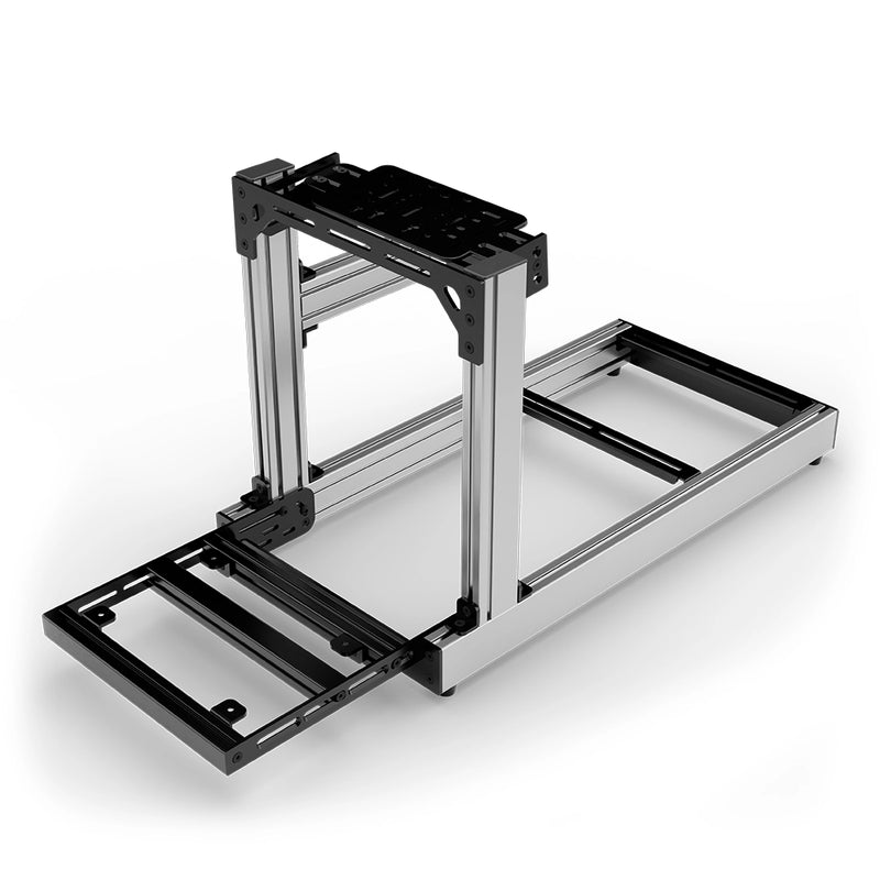 Aluminum Sim Racing Cockpit Club Silver | SIMGASM