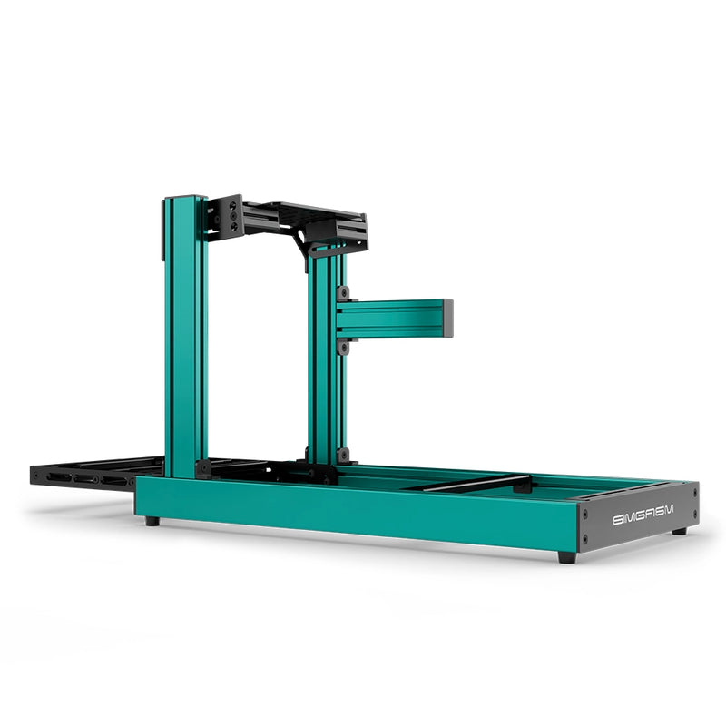 Aluminium Sim Racing Cockpit Club Groen | SIMGASM