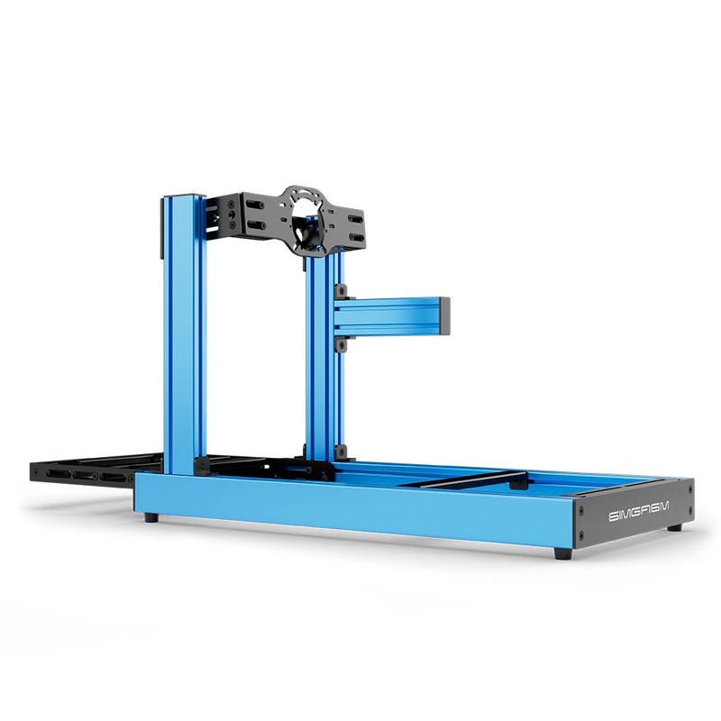 Aluminium Sim Racing Cockpit Club Blauw | SIMGASM