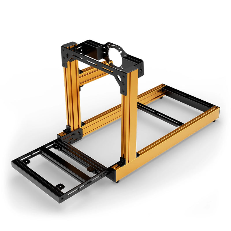 Aluminium Sim Racing Cockpit Club Oranje | SIMGASM