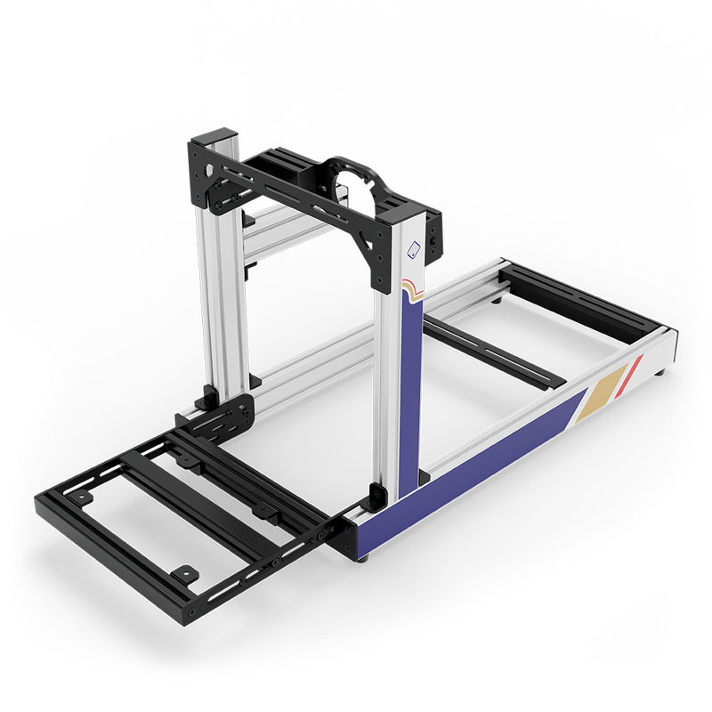 Aluminium Sim Racing Cockpit Club Groen | SIMGASM