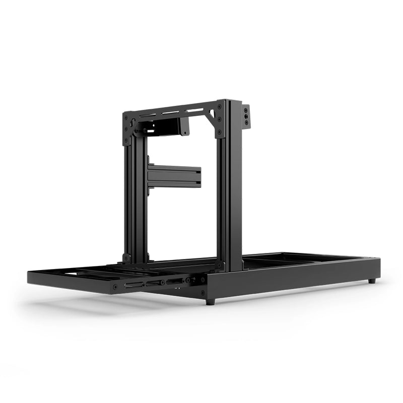 Aluminum Sim Racing Cockpit Club Black | SIMGASM - Fanatec Side Mount