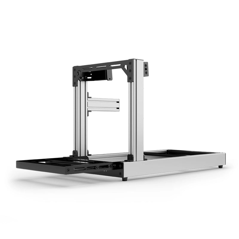 Aluminum Sim Racing Cockpit Club Silver | SIMGASM - Fanatec Side Mount