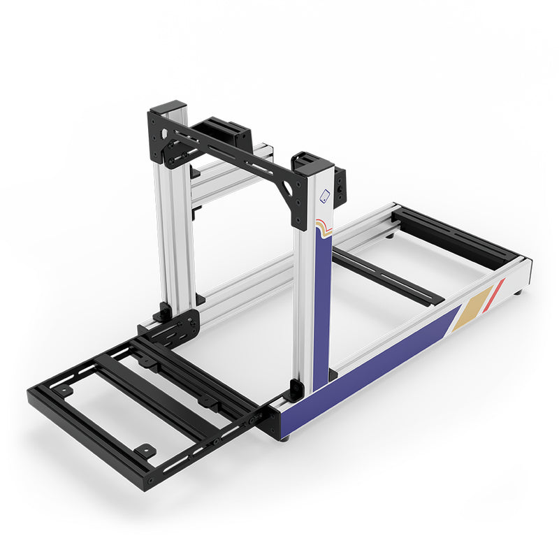 Aluminium Sim Racing Cockpit Club Groen | SIMGASM