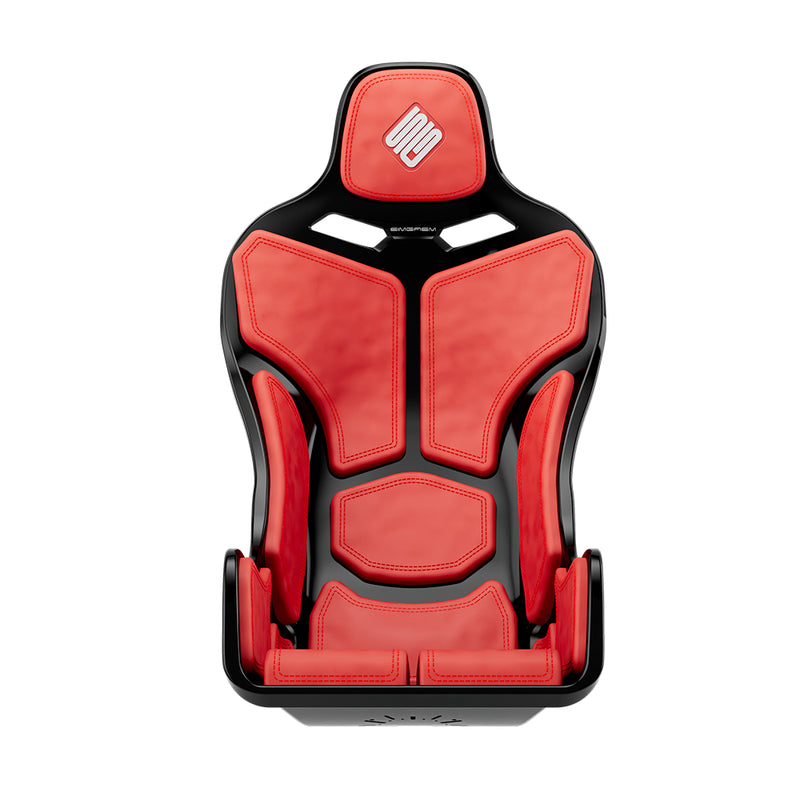 Sim Racing Seat Atlas Formula - Black | SIMGASM - Red