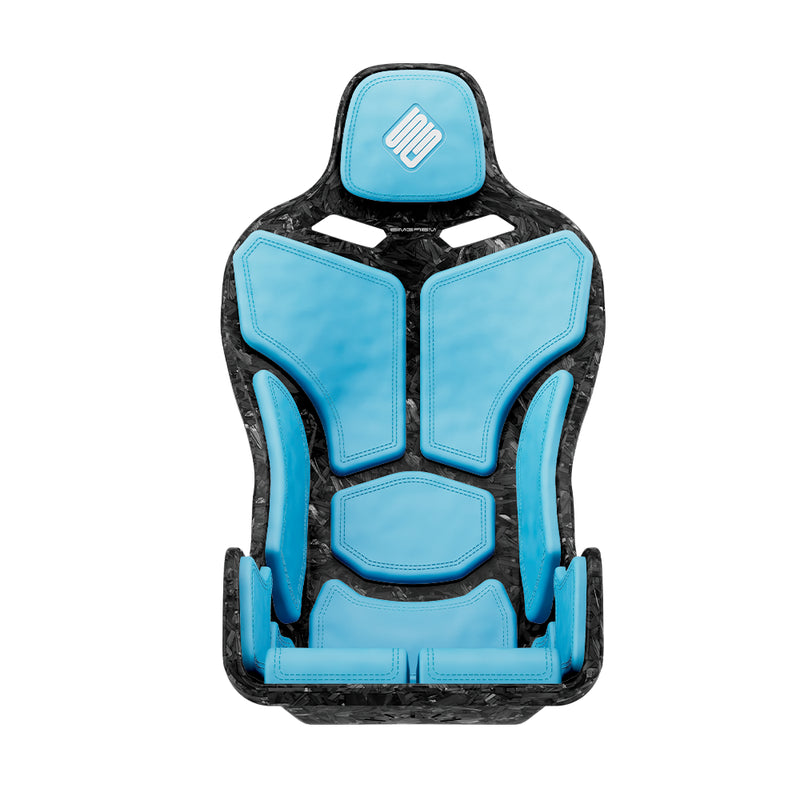 Sim Racing Seat Atlas Formula - Carbon | SIMGASM - Blue