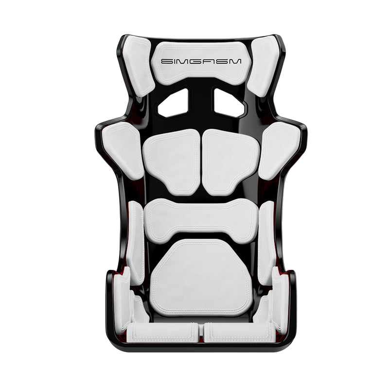 Sim Racing Seat Atlas Gran Turismo - Black | SIMGASM - White