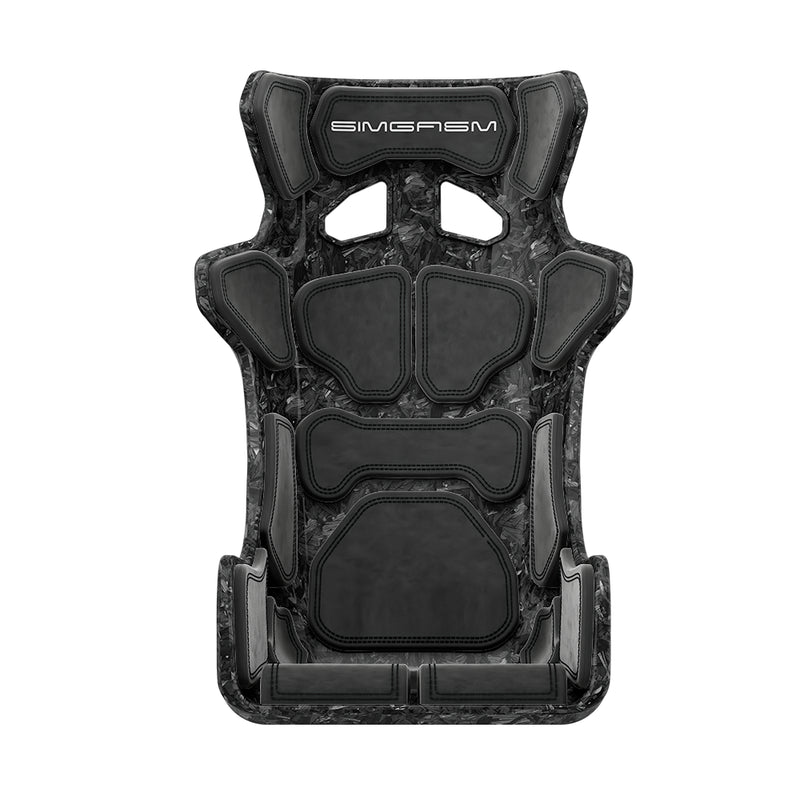 Sim Racing Seat Atlas Gran Turismo - Carbon | SIMGASM - Black