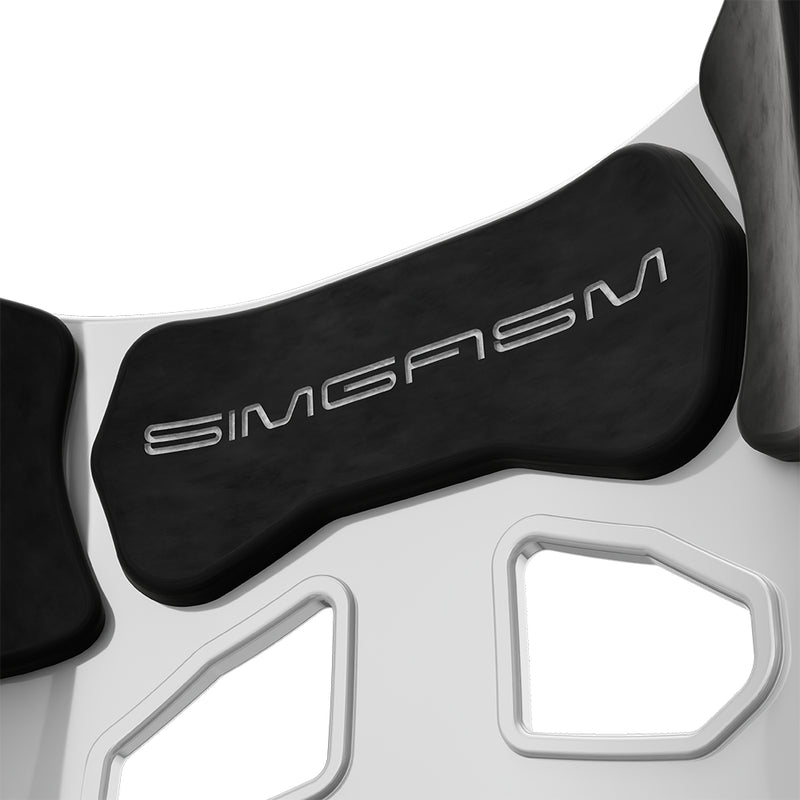 Sim Racing Seat Atlas Gran Turismo - White | SIMGASM