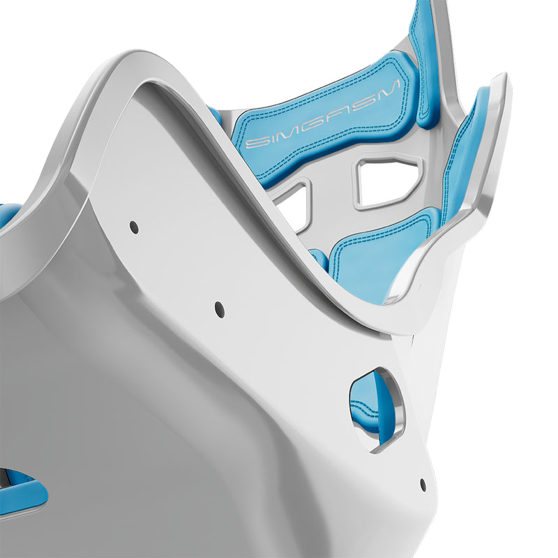 Sim Racing Seat Atlas Gran Turismo - White | SIMGASM