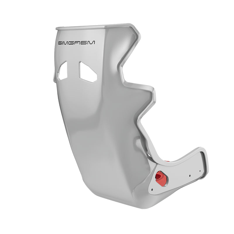 Sim Racing Seat Atlas Gran Turismo - White | SIMGASM