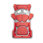 Sim Racing Seat Atlas Gran Turismo - White | SIMGASM - Red