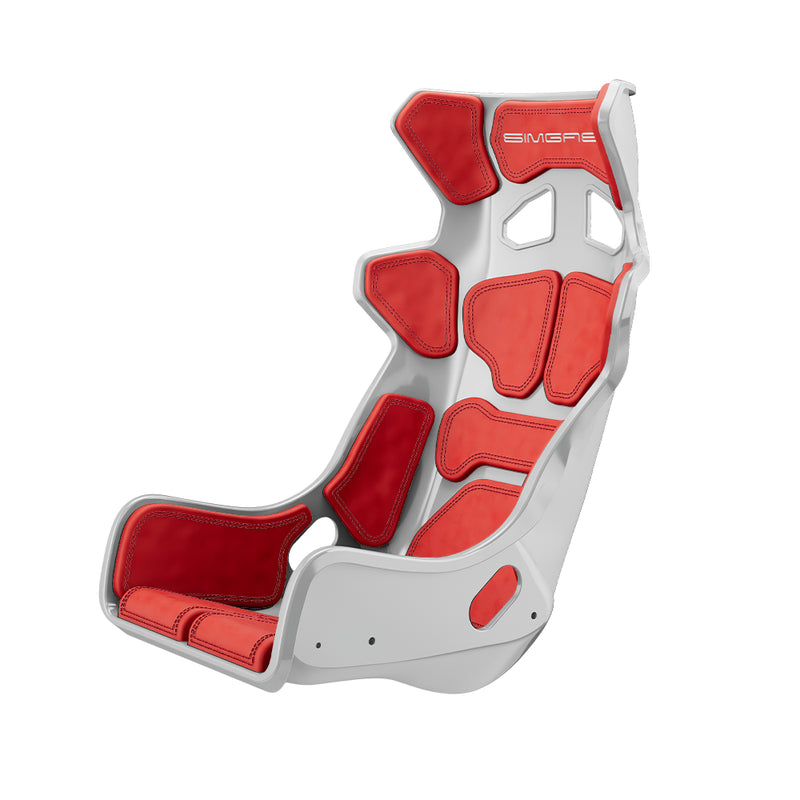 Sim Racing Seat Atlas Gran Turismo - White | SIMGASM