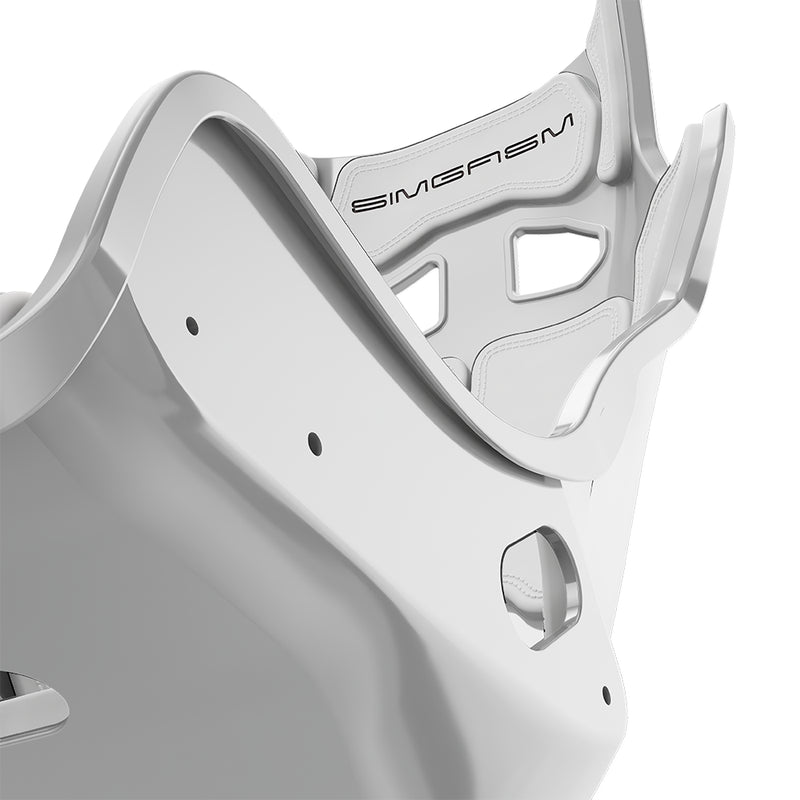 Sim Racing Seat Atlas Gran Turismo - White | SIMGASM