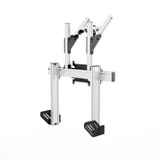 Integrated double monitor stand Vesa 75/200 Apex - White | SIMGASM