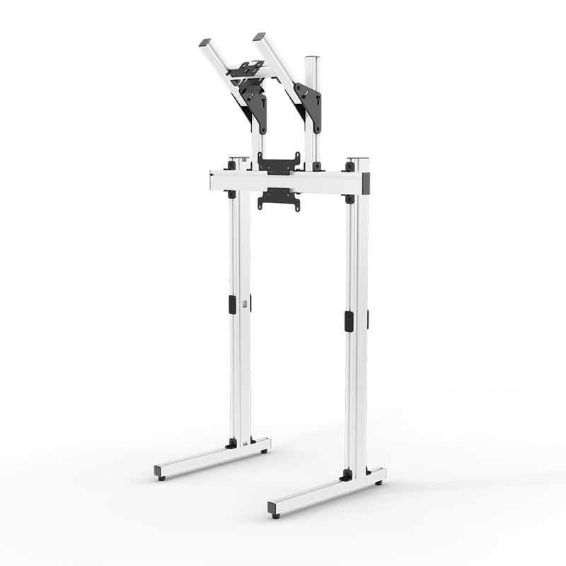 Free standing double monitor stand vesa 75/200 Apex - White | SIMGASM