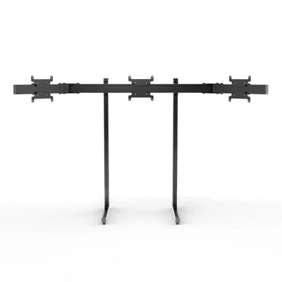 SIMGASM | Apex Free standing triple monitor stand vesa 75/200- Black