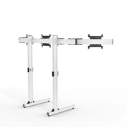 Free standing triple monitor stand vesa 75/200 Apex - White | SIMGASM