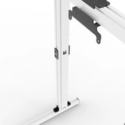 Free standing triple monitor stand vesa 75/200 Apex - White | SIMGASM