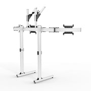 Free standing quad monitor stand vesa 75/200 Apex - White | SIMGASM