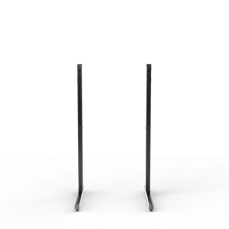 Free standing monitorstand support legs set Apex - Black | SIMGASM