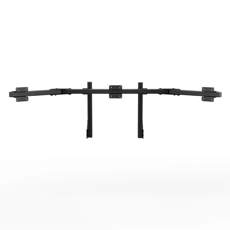 Integrated triple monitor stand 75/100 Core - Black | SIMGASM
