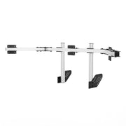 Integrated triple monitor stand 75/100 Core - White | SIMGASM