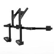 Integrated quad monitor stand vesa 75/100 Core - Black | SIMGASM