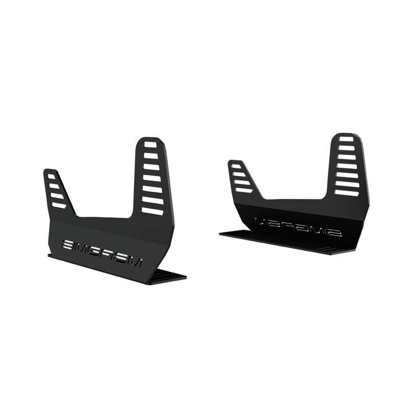 Seat bracket set
