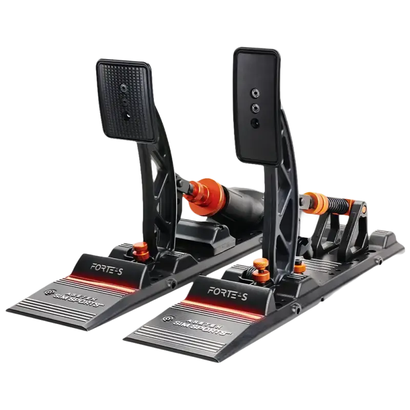 Asetek SimSports Forte S Series Throttle and Brake Pedals - Sim Pedals