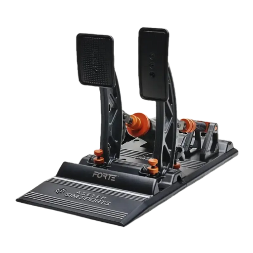 Asetek SimSports Forte™ Sim Racing Pedals Brake and Throttle - Sim Pedals
