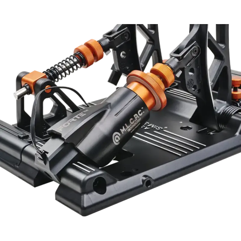 Asetek SimSports Forte™ Sim Racing Pedals Brake and Throttle - Sim Pedals