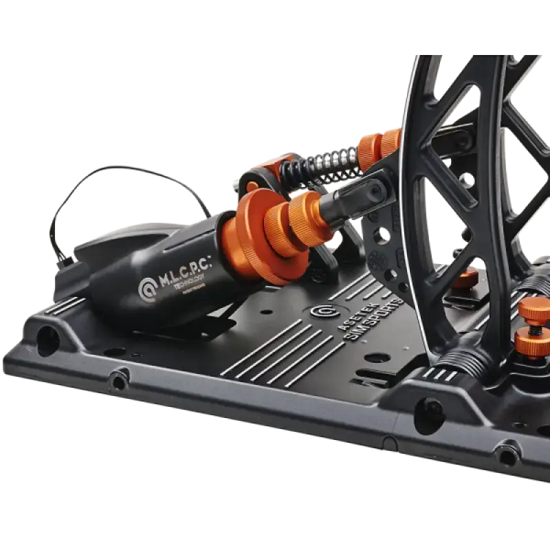 Asetek SimSports Forte™ Sim Racing Pedals Brake and Throttle - Sim Pedals