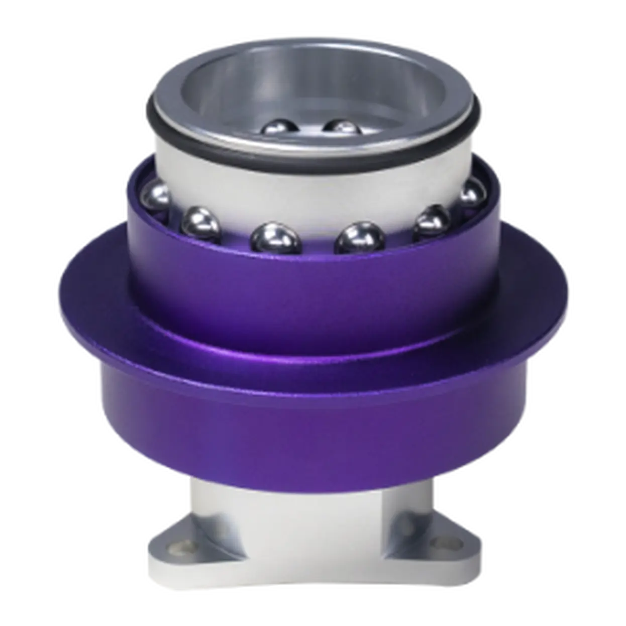 Conspit CDR Quick Release Adapter – 50 mm PCD (Purple / Silver) - Quick release Adapter