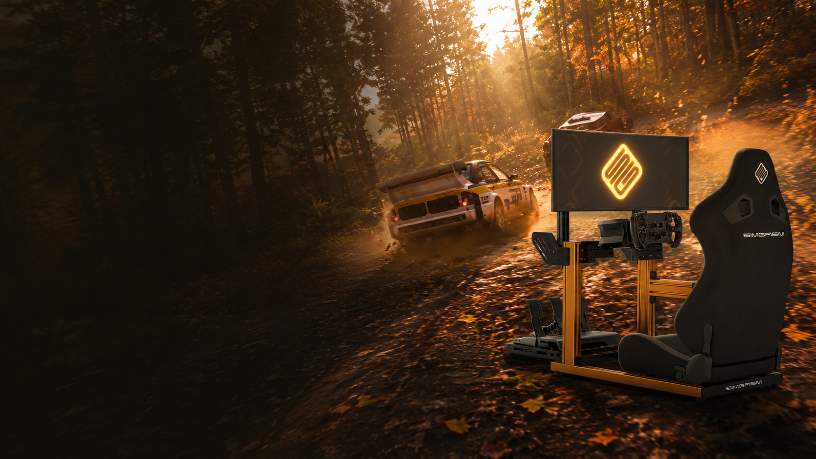 simgasm hobby racing simulator in forrest 