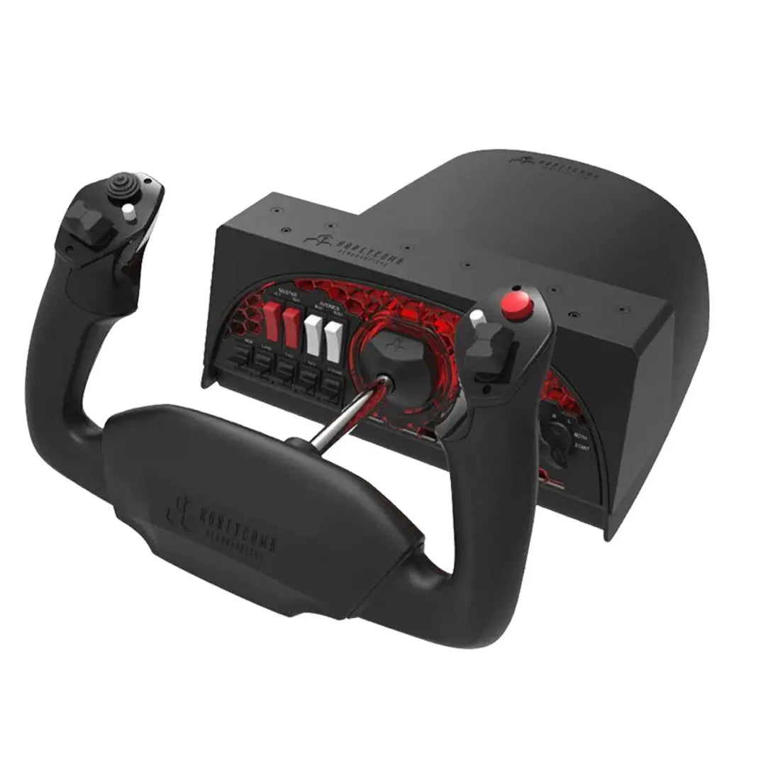 Honeycomb Alpha Flight Controls Yoke + Switch Panel (PC) - Flight Yoke