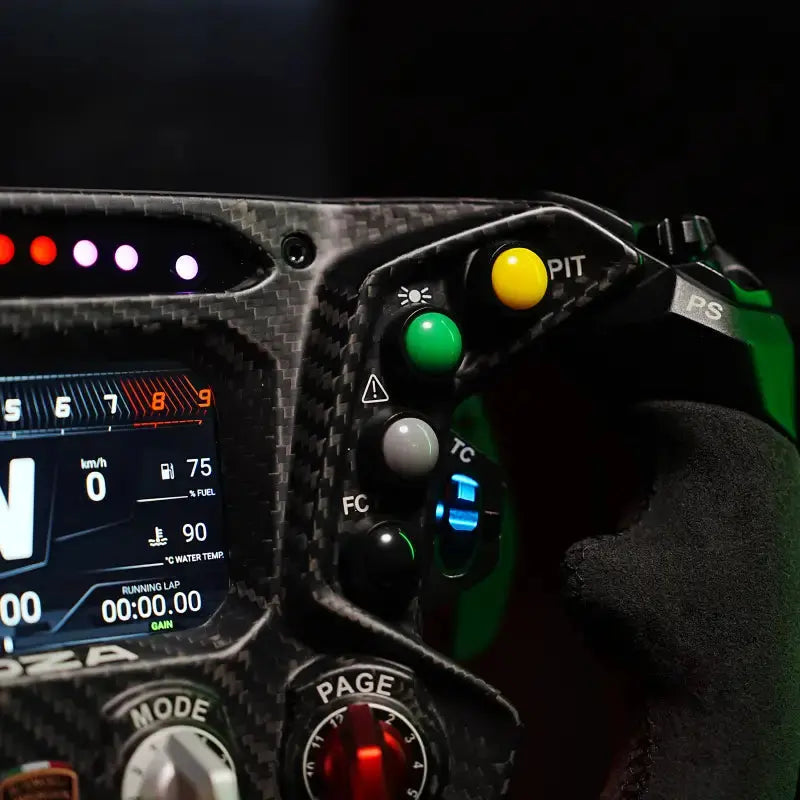 Moza Racing Automobili Lamborghini Squadra Corse Essenza SCV12 Steering Wheel - Steering Wheel