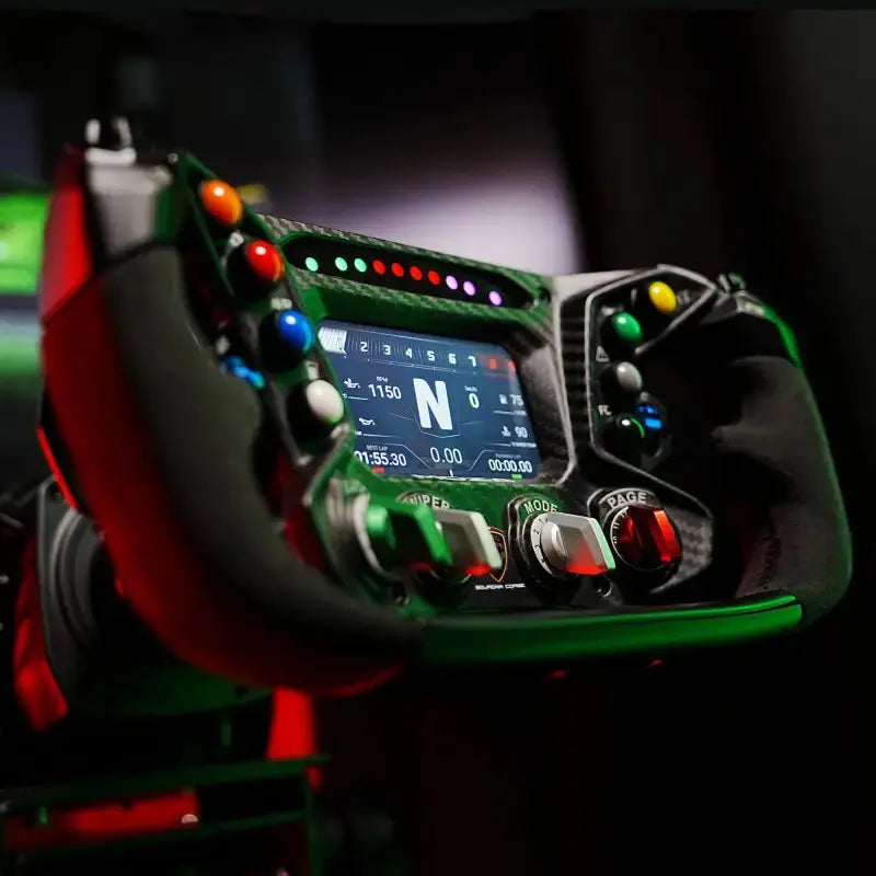 Moza Racing Automobili Lamborghini Squadra Corse Essenza SCV12 Steering Wheel - Steering Wheel