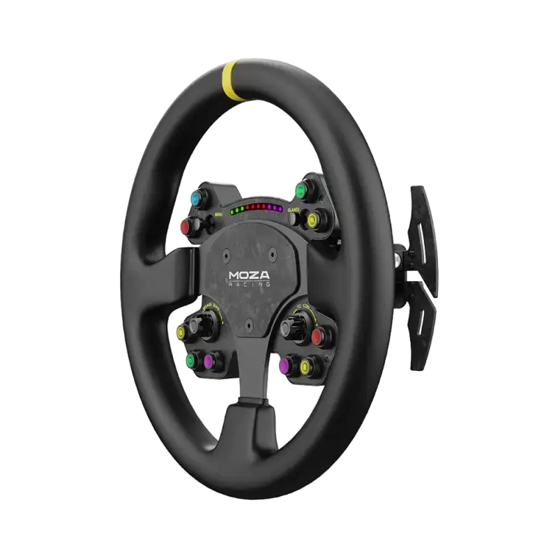 Moza Racing RS V2 Steering Wheel Leather - Steering Wheel