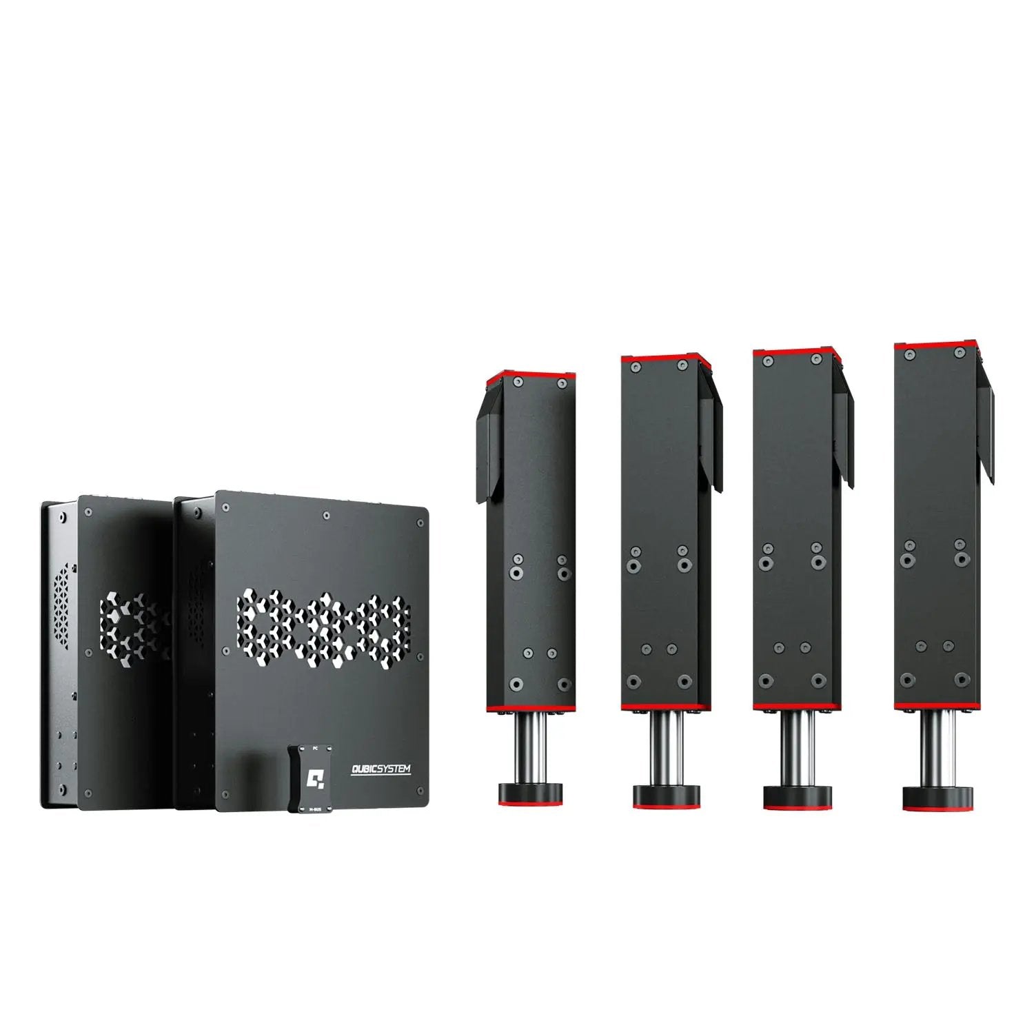 Qubic System - QS-210-PL 3-DOF 4 Axis Motion system - QS-210 3DOF CONFIGURATION - Motion System