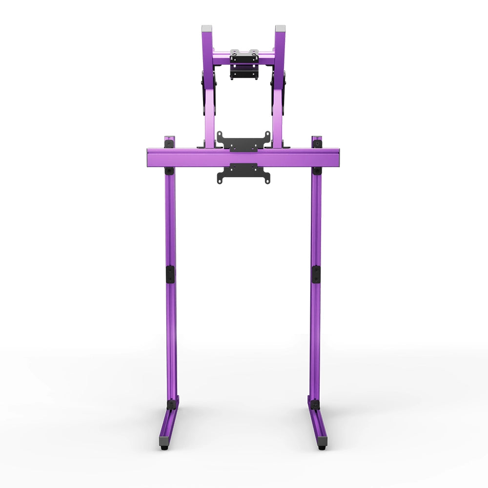 SIMGASM Apex Free Standing Double Monitor Stand VESA 75/200 in purple, overview