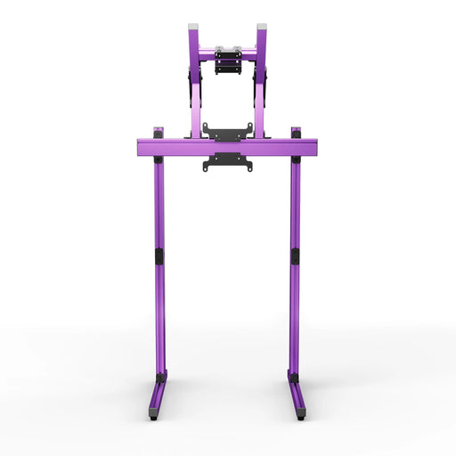 SIMGASM Apex Free Standing Double Monitor Stand VESA 75/200 in purple, overview